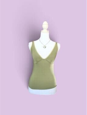 Honeydew green tank top with adjustable straps #loungewear #summer